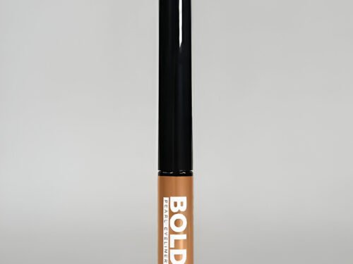 Delineador perlado tono cobre dorado