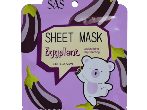 Mascarilla facial de berenjena