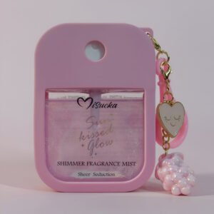 misucka shimmer fragrance sheer seduction Shimmer Body Mist llavero fragrance 34ml Sheer Seduction