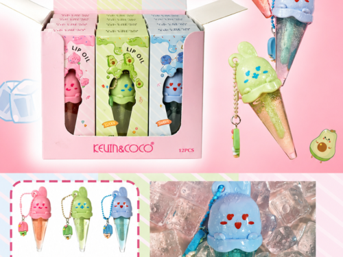 Brillos labiales de helado y fruta Lucky